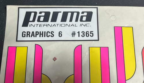 NEW IN PACKAGE VINTAGE RARE PARMA GRAPHICS 6 #1365 - Picture 2 of 3