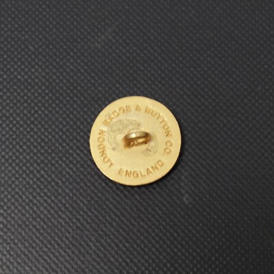 London Badge & Button Co Blazer Button Nelson Anchor Brass Gilt
