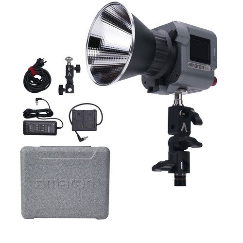 Amaran 60X-S 60W LED Video Licht Bi Color Fotografie + Light Dome 150 + C Stand - Bild 2 von 12
