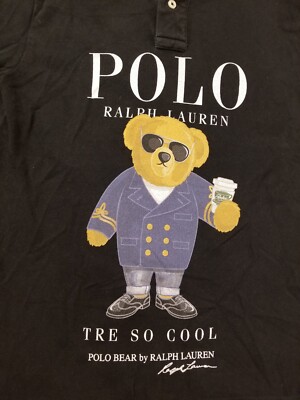 Rare Polo Ralph Lauren Tre So Cool Bear Suit Sunglasses Coffee