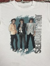 Vintage The Jonas Brothers 2008 Tour White T-Shirt