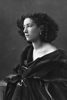Young Sarah Bernhardt - French Actress  - 4 x 6 Photo Print