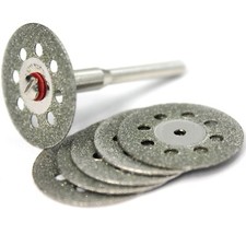 6x Diamant Trennscheibe 22mm für Dremel / Pr...
