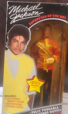 MICHAEL JACKSON- SUPERSTAR OF THE 80'S DOLL- AMERICAN MUSIC AWARDS