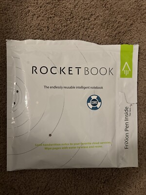 Rocket Book The Endless Reusable Intelligent Note Book Light Blue