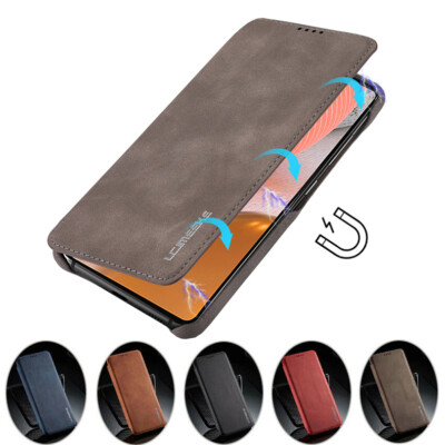 For Samsung Galaxy S10e S9+ S8+ S7 Edge Slim Leather Flip Wallet Case Card Cover