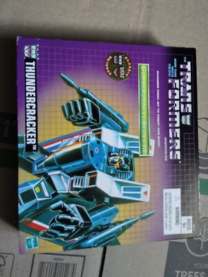  Transformers Commemorative Series III Thundercracker ReIssue 2002 SEALED NEW 