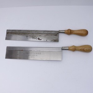 Dovetail Saws Disston #68 10" Blade and Craftsman #9 10" Blade