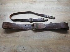 VTG WW2 WWII GERMAN TYPE BULGARIAN OFFICER LUGER, WALTHER HOLSTER LEATHER BELT