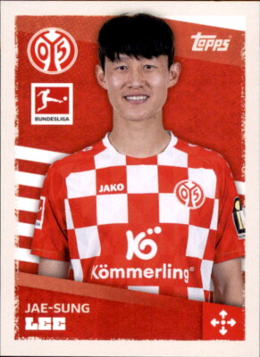 Topps Bundesliga 2023/24 - Sticker 295 - Jae-Sung Lee - 1. FSV Mainz 05