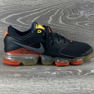 NIKE AIR VAPORMAX GS Trainers Kids Youth Shoes 7Y Black - Main Image