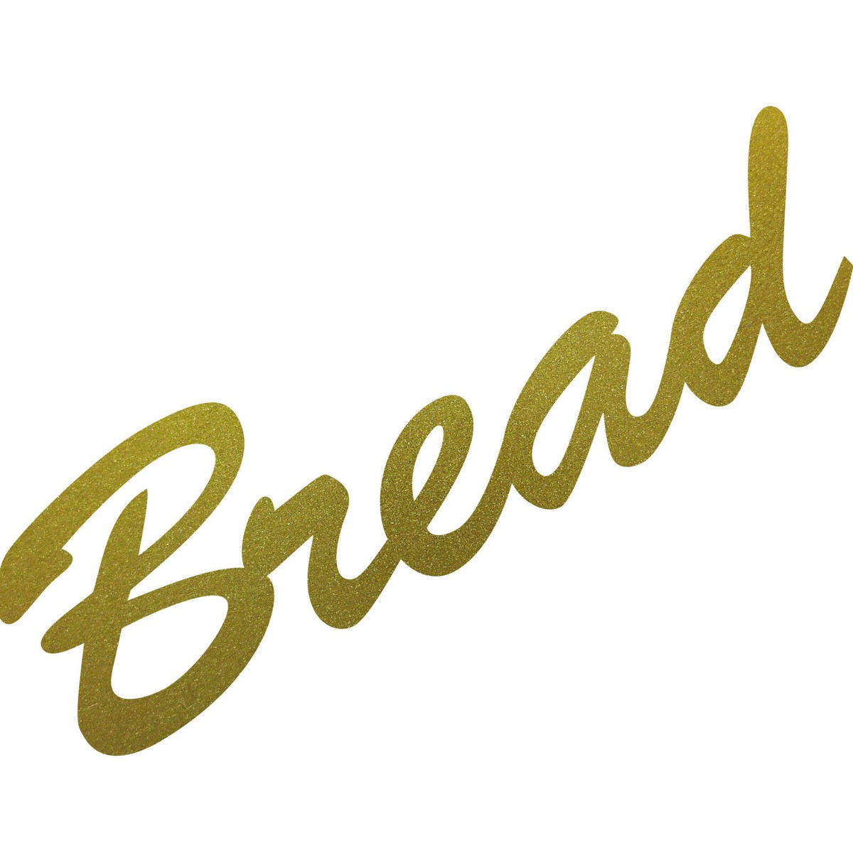 Schriftzug Bread Aufkleber 20 Cm - Schwarz, ORACAL Folie, Für Wand, Fenster, Möbel Als Deko