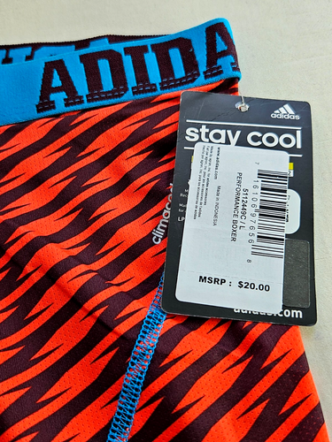Adidas Men's Boxer Briefs L 36-38 Blue Green Gray Performance Climacool Flex 360 - Picture 28 of 35