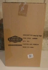 Kamp-Rite Zero Degree Mummy Sleeping Bag Adult Blue Turquoise Grey NOS Camping