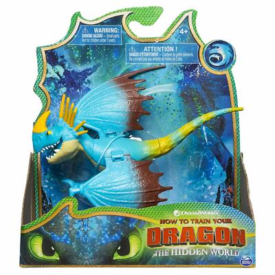 DreamWorks Dragons , Tempête et Astrid, Dragon avec figurine Viking en armure, pour