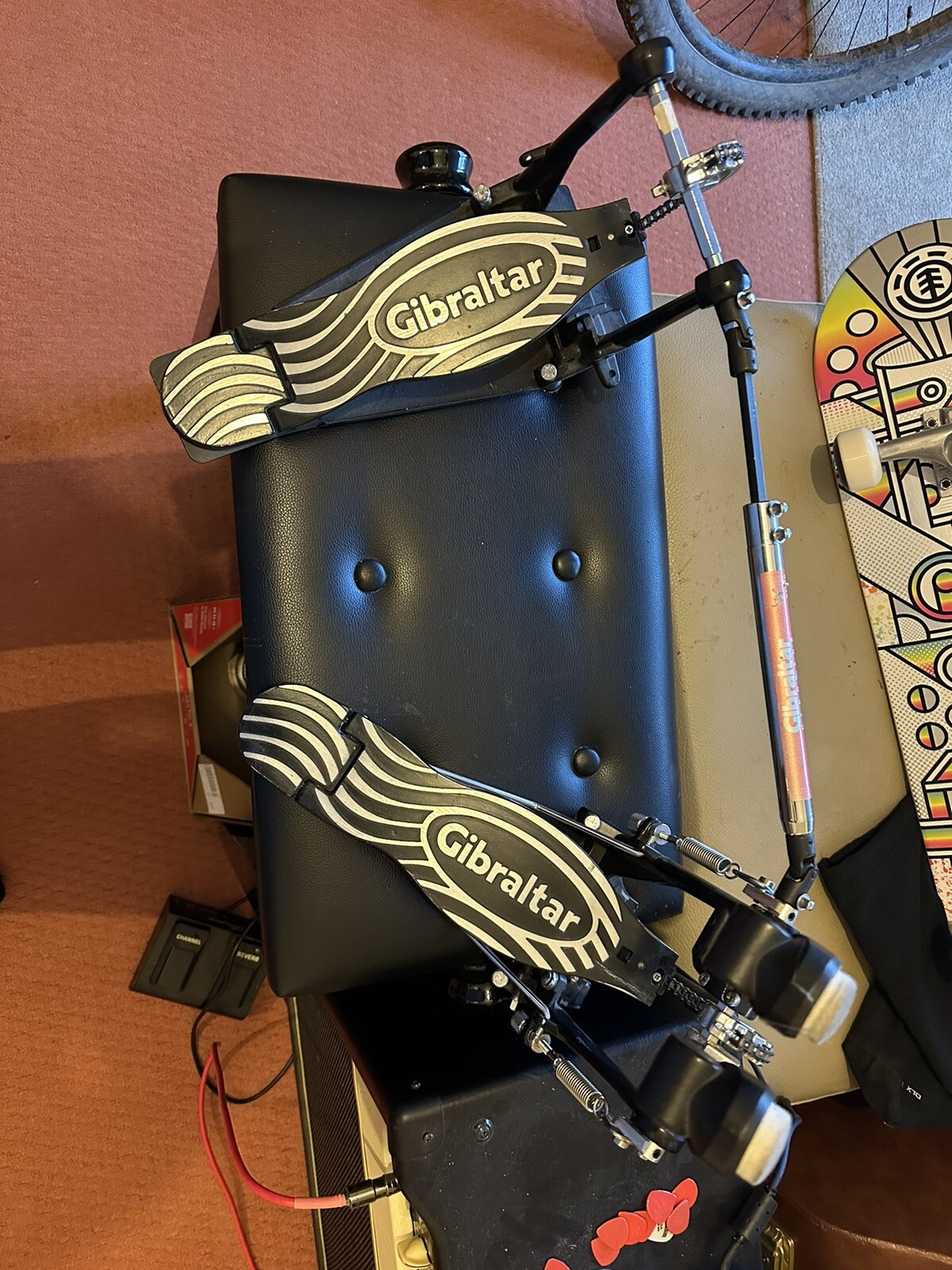 gibraltar double bass pedal eBay