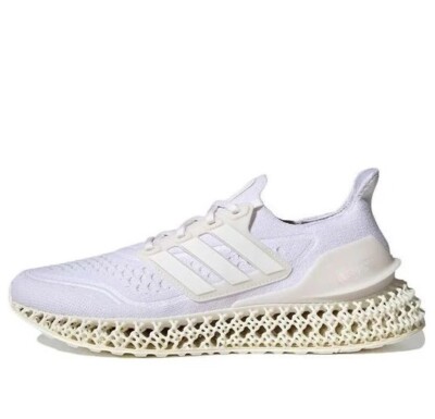 Adidas Ultra 4D FWD Triple White Running Sneakers HP7598 Mens 8/Womens 9  | eBay