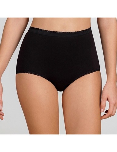PLAYTEX STRETCH COTTON MAXI PANTIES SIZE 58 COLOR BLACK REF 00BQ
