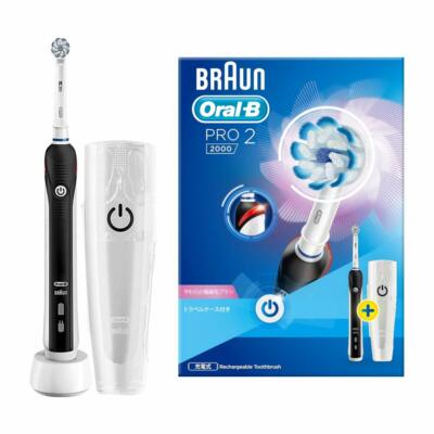 BRAUN Oral B Electric Toothbrush PRO2 2000 D5015132XBK AC100V