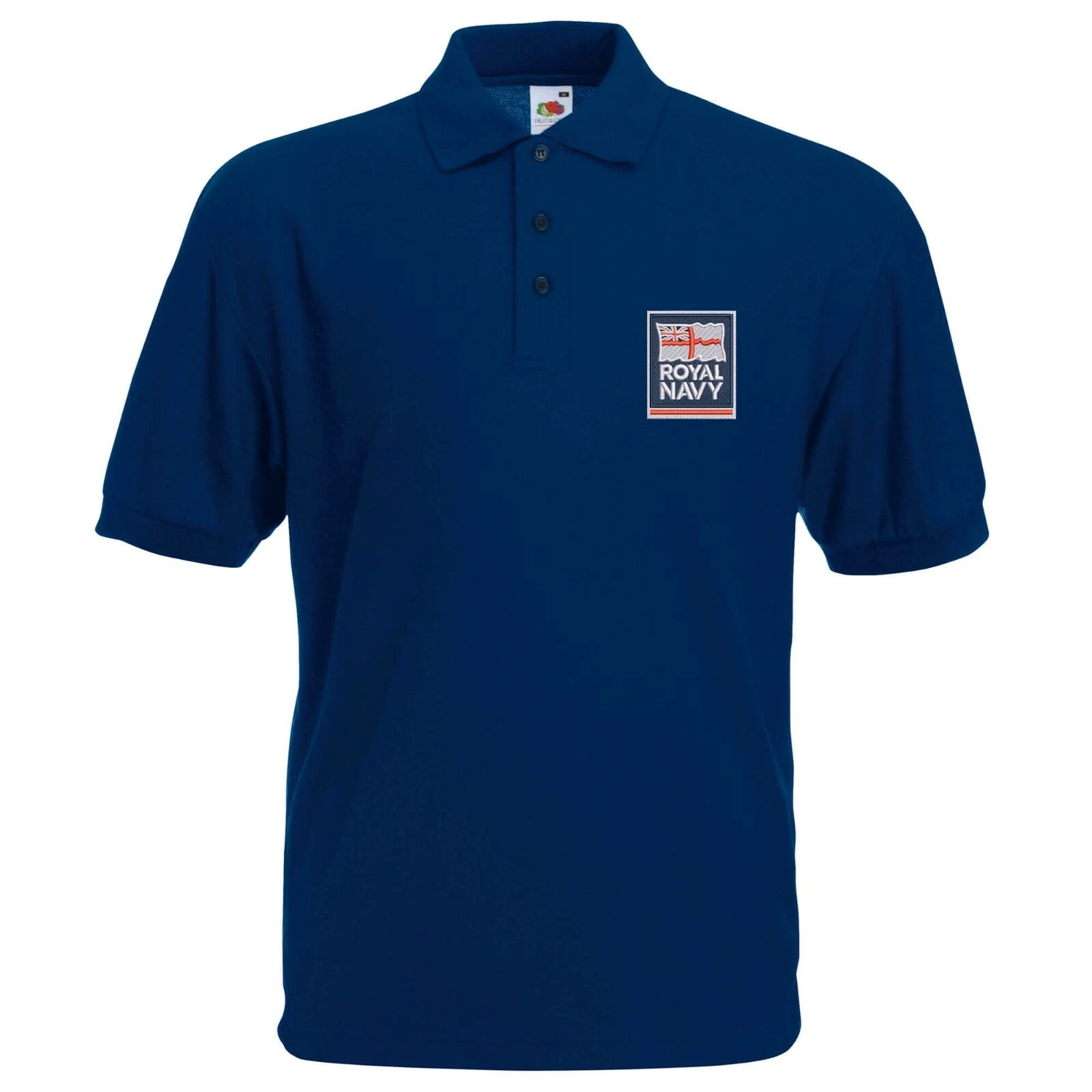 OFFICIAL Royal Navy Embroidered Polo Shirt