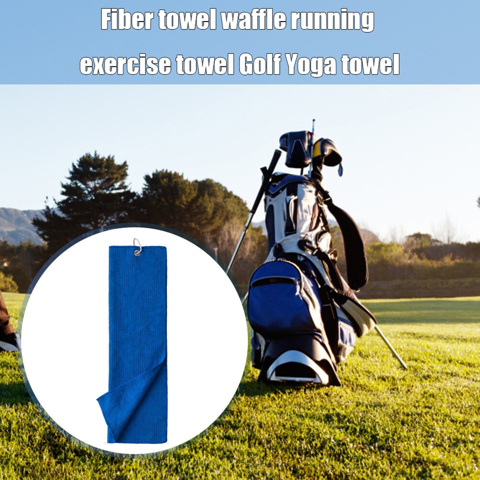 A Golf Towel Waffle Cycling Sports Running Yoga Fitness Towels with