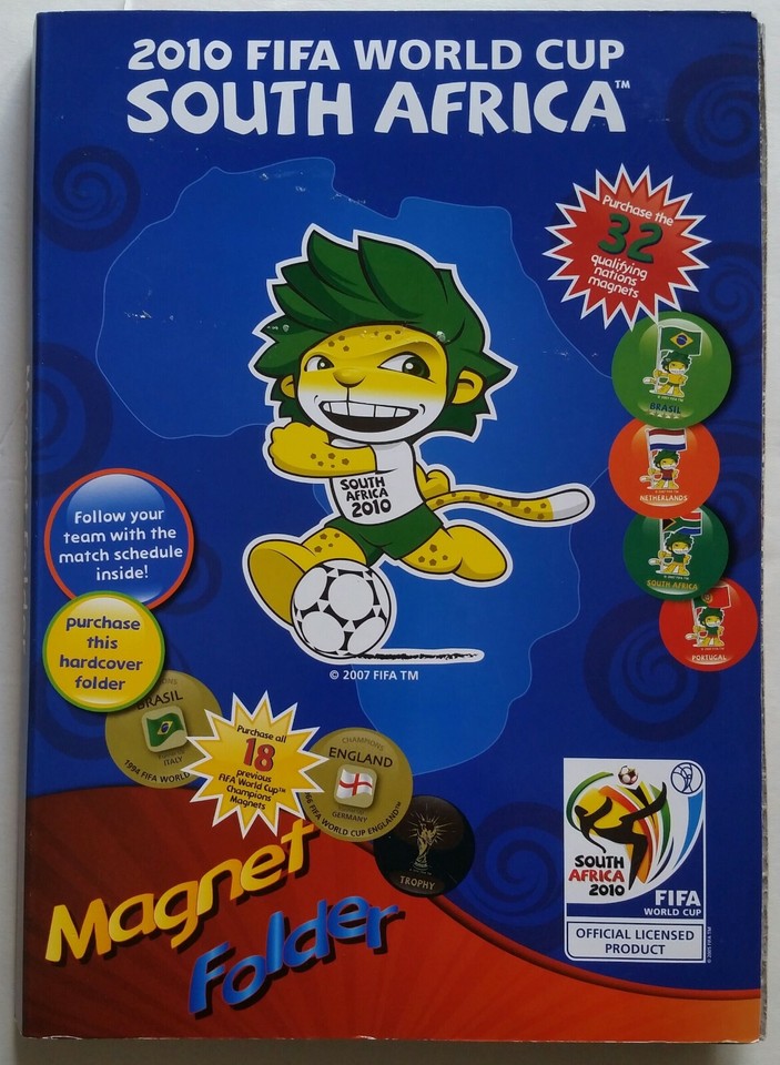 (4) FIFA World Cup 2010 South Africa Official Album 56