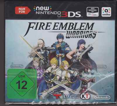 NINTENDO 3 DS FIRE EMBLEM WARRIORS NEU! ORIGINALVERSCHWEIßT!