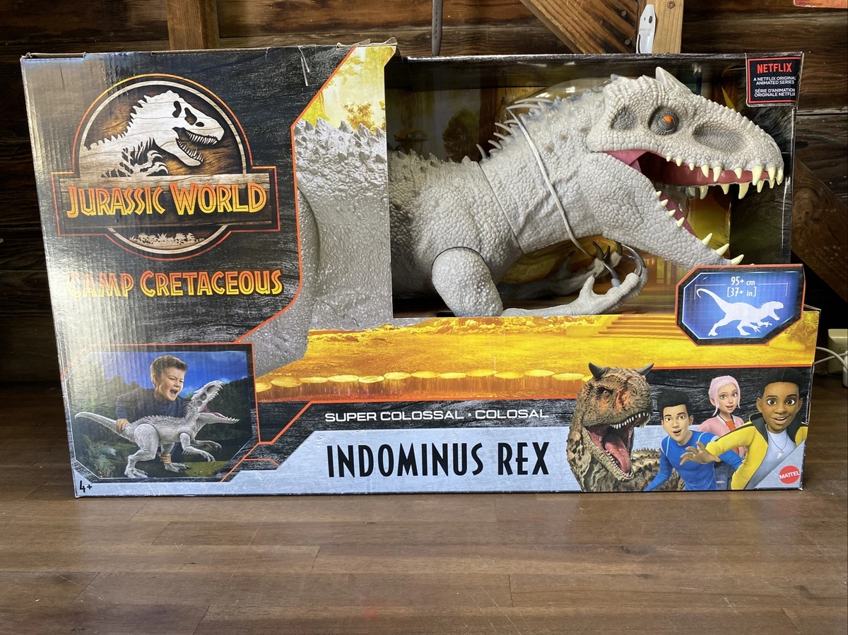 Jurassic World Camp Cretaceous Super Colossal Indominus Rex HUGE New