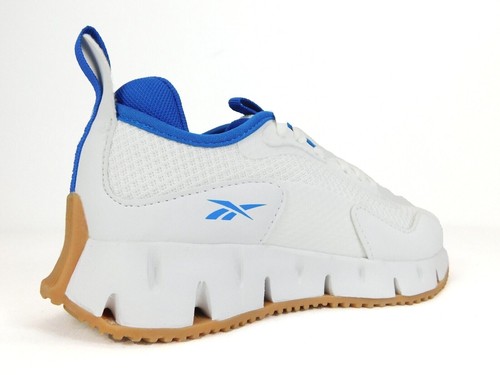 Reebok Kids Zig Dynamica Sneakers Shoe White Gum Size 1k - Picture 13 of 16