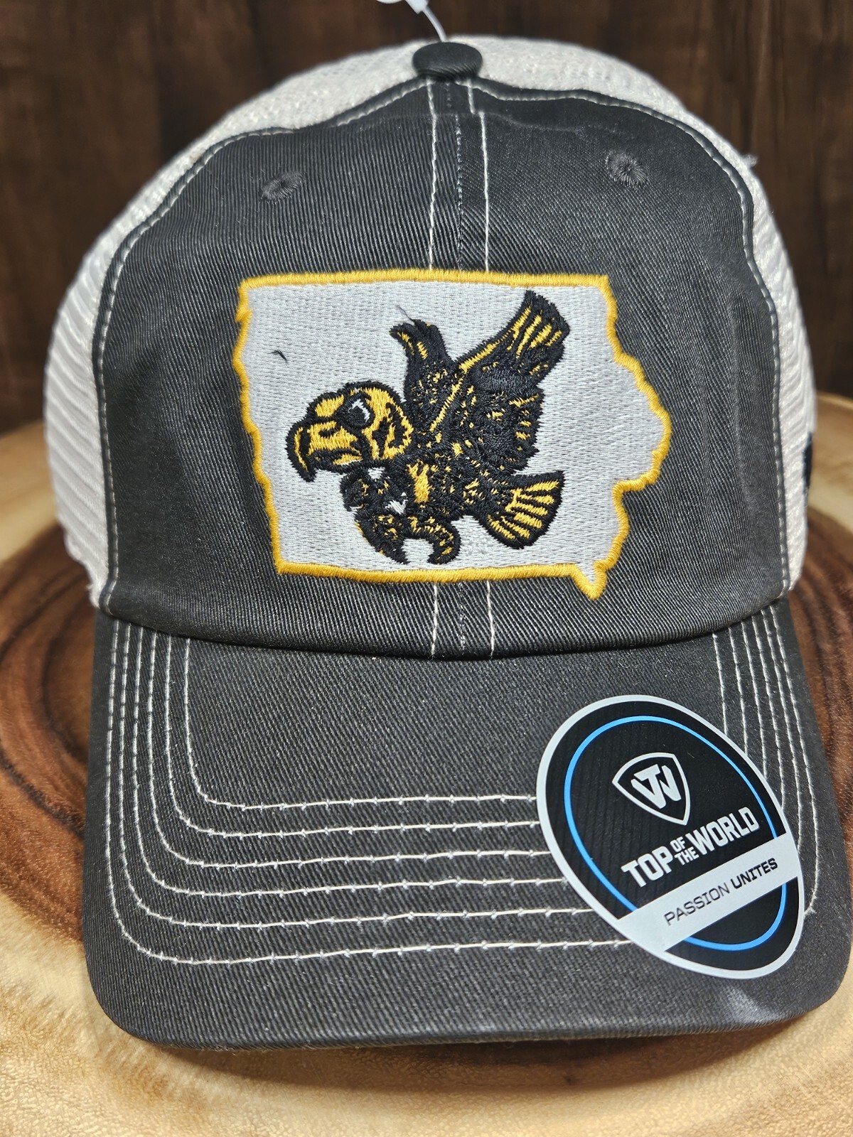 Iowa Hawkeyes NCAA Trucker Snapback Adjustable Dad Hat Cap