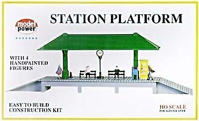 Model Power Structure #616 Station Platform Plastic Kit HO