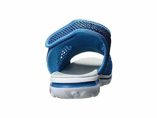 Propet TravelActiv Sport Sandal Teal Blue Mesh Open Toe Slingback Womens 7 M(B) - Picture 6 of 7