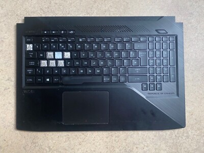 ASUS ROG Strix GL703GE GL703VD GL703VM UK Tastatur - 1 Taste + Scharniere + Gummischale