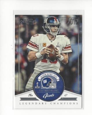 2012 Contenders Football Legendary Champions (Super Bowl) Singles - You Choose