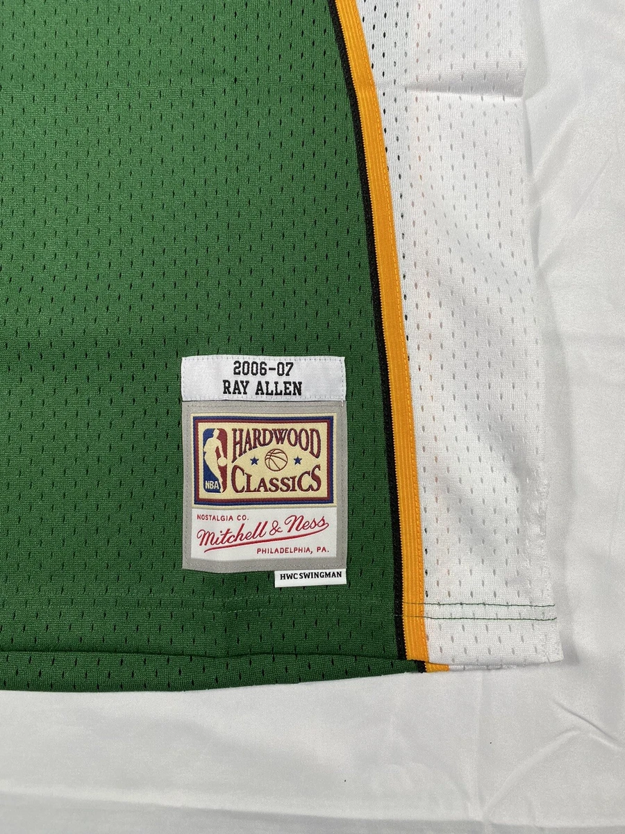 Mitchell & Ness NBA Swingman Jersey Seattle Supersonics 2006-07 Ray Allen #34 White - WHITE