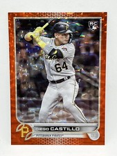2022 Update Base Orange Foilboard #US85 Diego Castillo /299 - Pittsburgh Pirates