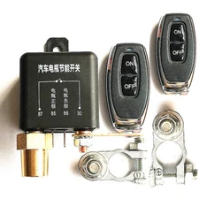 Car Battery Disconnect Switch Remote Control Power Kill Master Isolator Cut Off