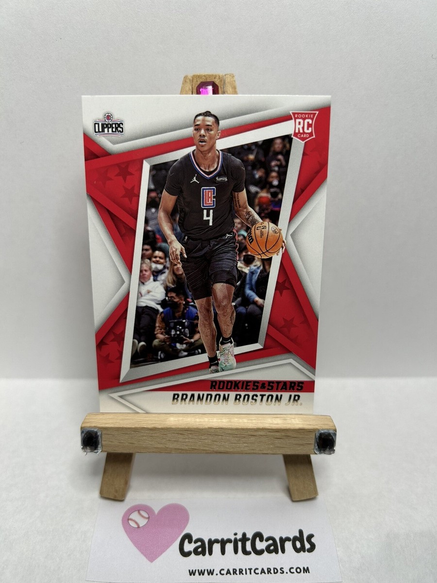 BRANDON BOSTON JR 2021-22 Panini Chronicles Rookies & Stars