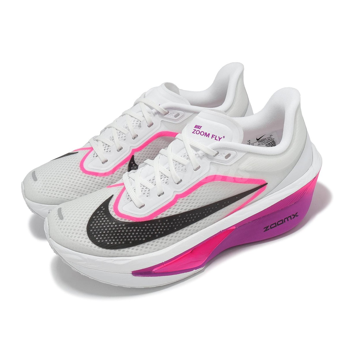 Size 11 - Nike Men's Zoom Fly 6 Black Light Smoke Grey for sale