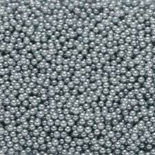 5000Pcs Faux Pearl for Crafting 4mm No Hole ABS Pearls Beads Deep Silver Grey