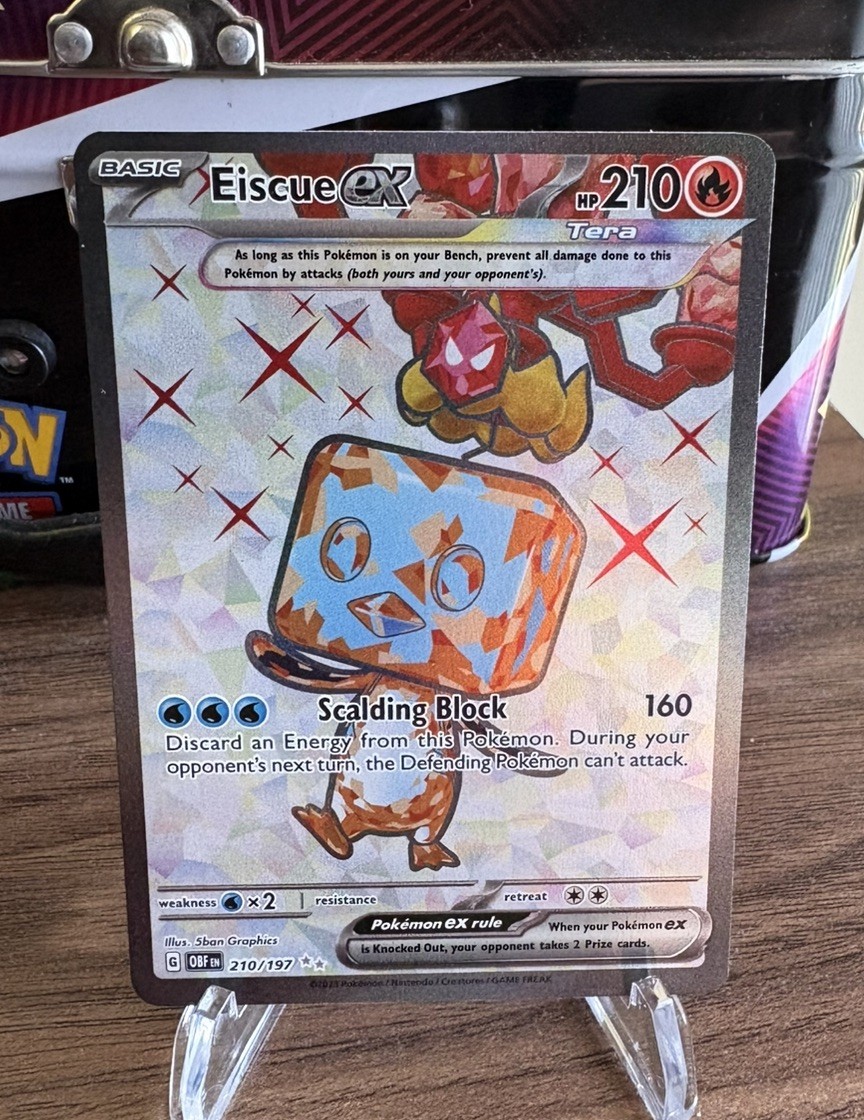 Pokemon TCG Eiscue 210/197 S&V Obsidian Flames