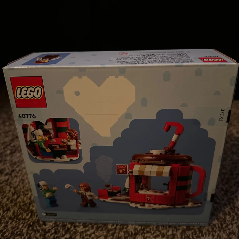 NIB LEGO 40776 Hot Chocolate Stand Building Toy 256 Pieces Age 10 Plus New - Image 3 of 4