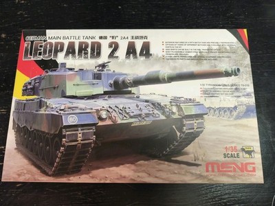 Meng-Model TS-016 - 1:35 German Main Battle Tank Leopard 2 A4 - Neu
