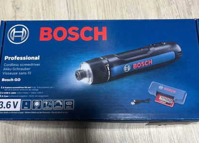 Bosch GO 3 Professional Cordless Electric Screwdriver 3.6V 2.0Ah Built-In