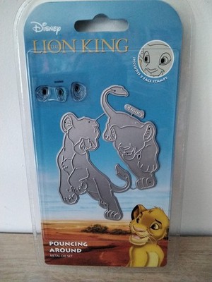 Disney Der König der Löwen, Metall Stanzformen Set, ''Puncing Around'' Neu