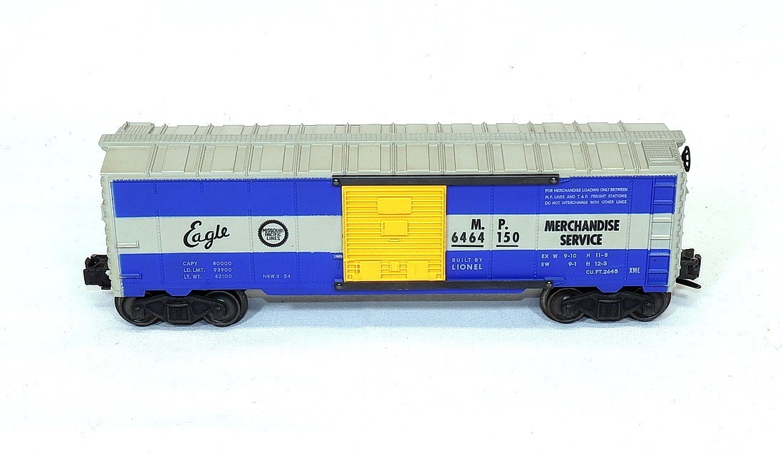 Postwar Lionel 6464-150 Missouri Pacific Boxcar From 1957~Clean Original!