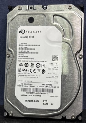 Seagate ST2000DM008 Barracuda 2TB 3.5  SATA 7200RPM HDD