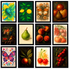 Image of Nature Vinyl Fridge Magnets – Cute Kawaii Home Decor with Flowers and Animals
