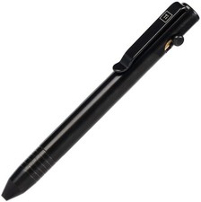 Big Idea Design Base Line Bolt Action Pen Black Includes P900 Ballpoint Refill