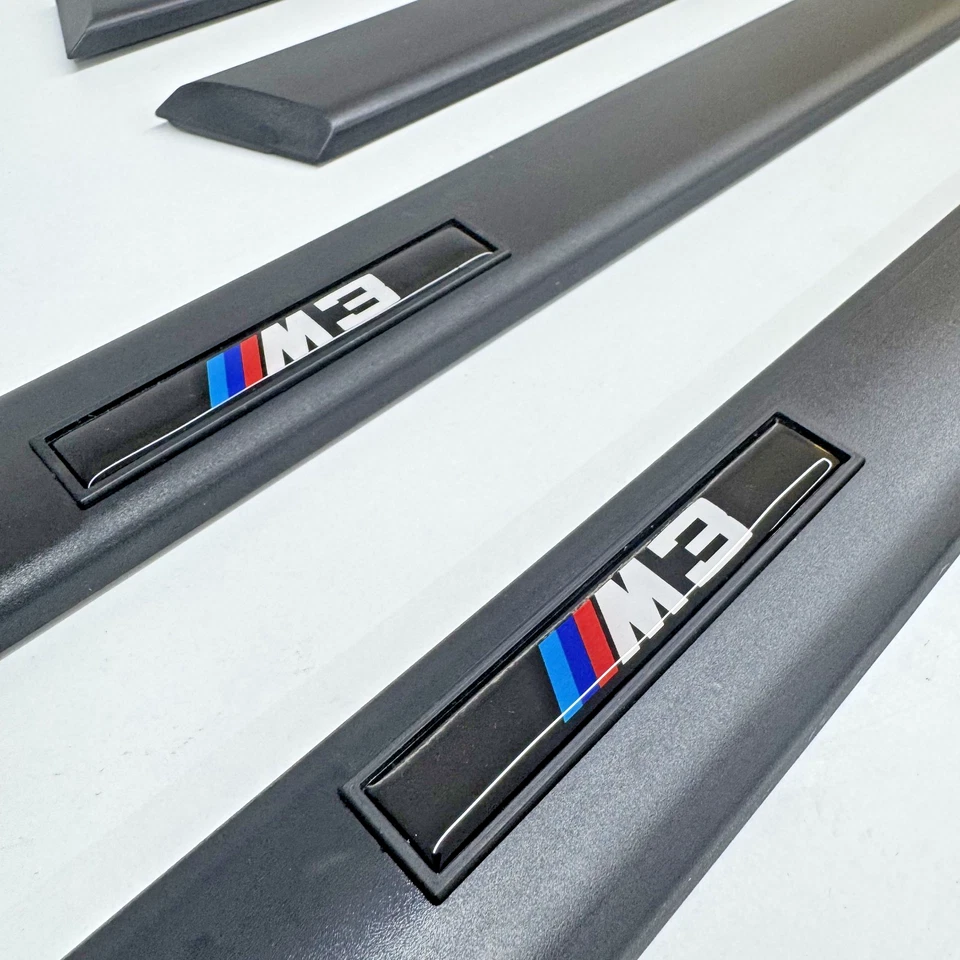 CUERPO MOLDURA LATERAL PUERTA MOLDURA MOLDURA PARA BMW 1992-1998 E36 M3 estilo 4 puertas sedán Foto 3 de 4